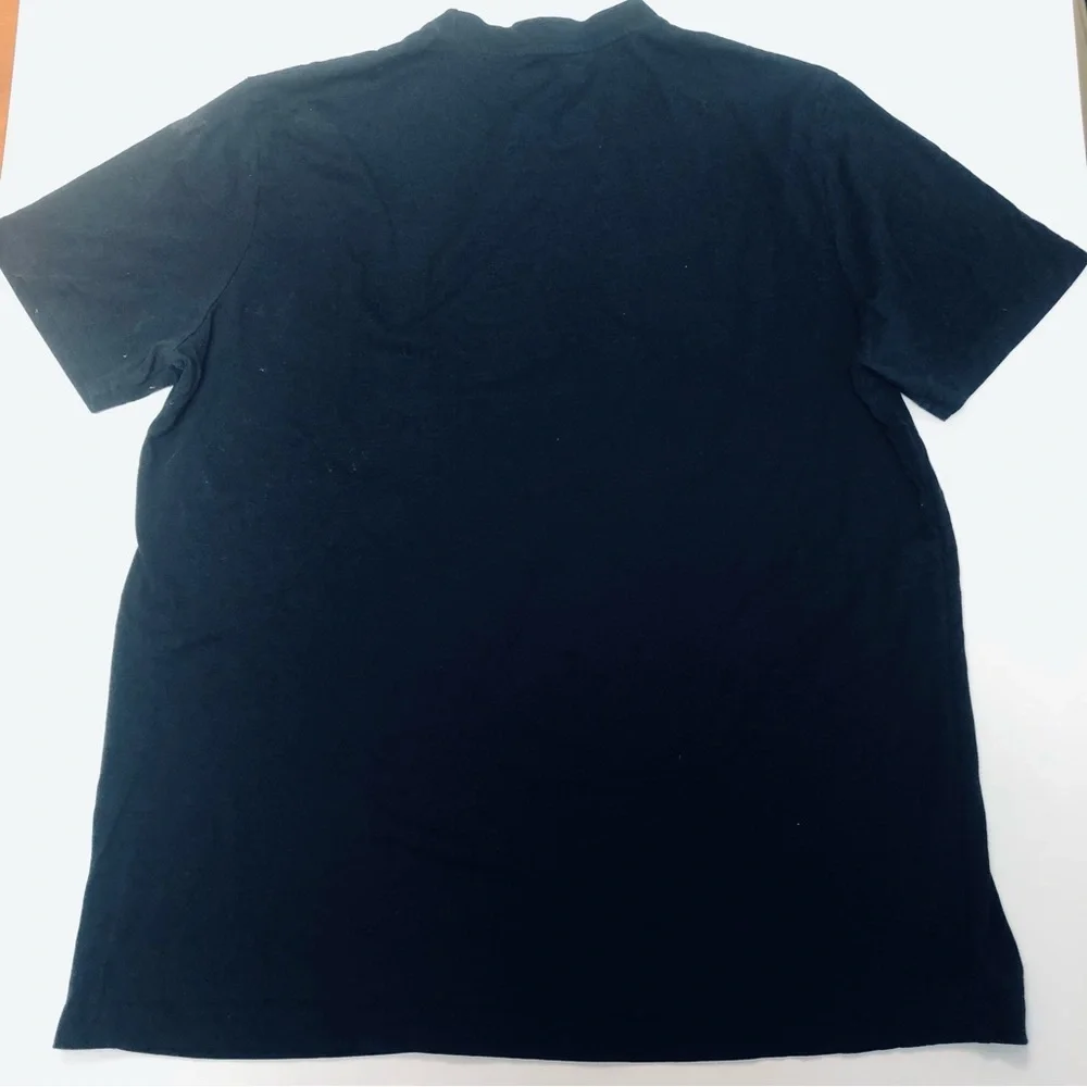 PACT Organic Softspun Men’s Black Crew Neck Tee Size Large - Picture 3 of 5